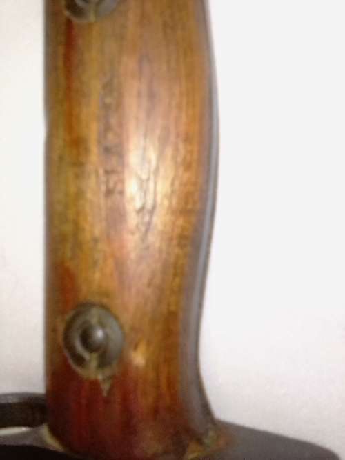 WOW, Original Australian SLAZ 42 Enfield 1907 Bayonet, Scabbard Mangrovite - PLEASE READ BELOW.