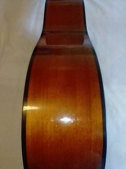 1970`s HONDO H 124 NM VINTAGE DREADNOUGHT ACOUSTIC GUITAR - MARKET PRICE R6000 - PLEASE READ BELOW.