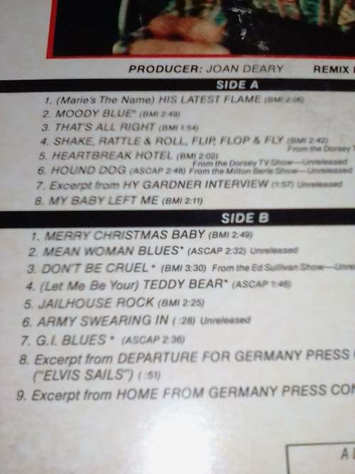 ELVIS PRESLEY DOUBLE ALBUM (THIS IS ELVIS) Vinyl`s in excellent condition - SEE AND READ BELOW.