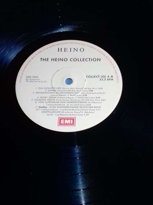 THE HEINO COLLECTION - Vinyl in excellent condition - SEE AND READ BELOW.