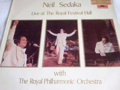NEIL SEDAKA (LIVE AT THE ROYAL FESTIVAL HALL) - LP in excellent condition - SEE AND READ BELOW.