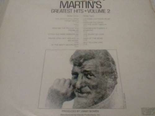 DEAN MARTIN (GREATEST HITS! VOLUME 2) - LP in good condition - SEE AND READ BELOW.
