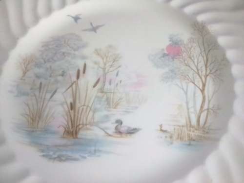 6x Antique Royal Wessex Pont design plates.