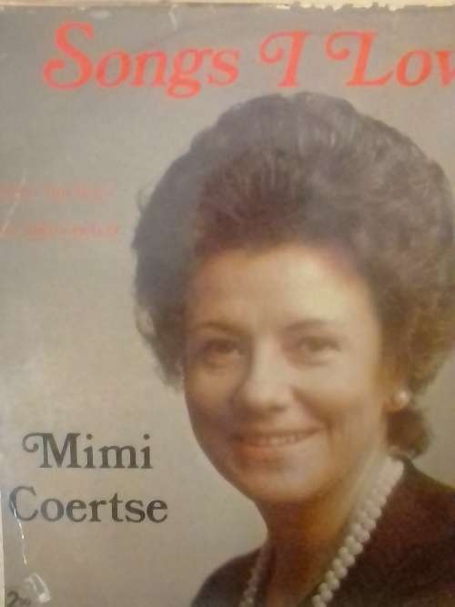 MIMI COERTSE (SONGS OF LOVE) - LP in very good condition - SEE BELOW FOR INFO.