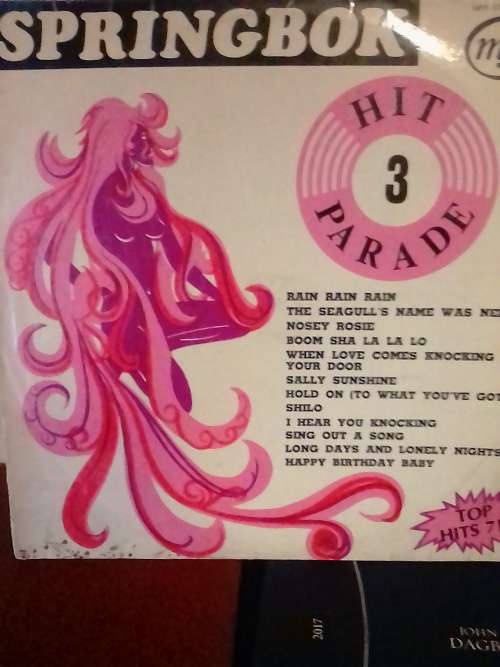 SPRINGBOK HIT PARADE 3 - LP in VERY GOOD condition - SEE BELOW FOR INFO.