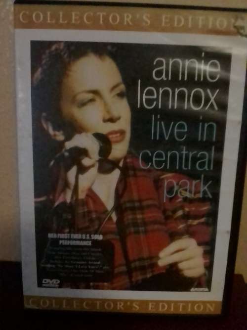 ANNIE LENNOX  (LIVE IN CENTRAL PARK) ORIGINAL DVD - VERY GOOD condition - SEE BELOW FOR INFO.