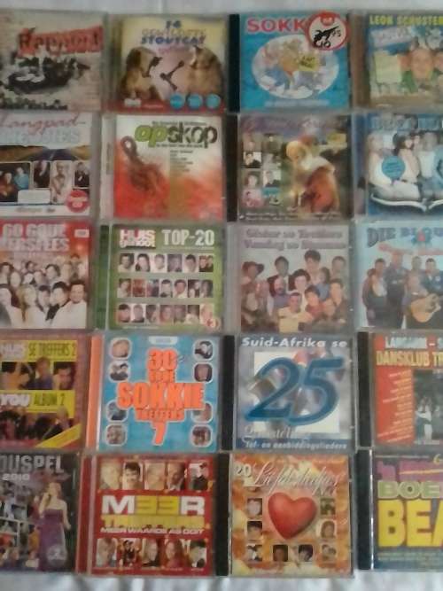 20x GREAT ORIGINAL AFRIKAANS CD COLLECTION - (ON BID TAKES ALL) - SEE INFO BELOW.