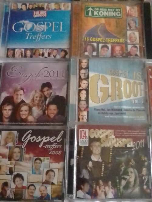 20x GREAT ORIGINAL AFRIKAANS RELIGIOUS CD COLLECTION - (ON BID TAKES ALL) - SEE INFO BELOW.