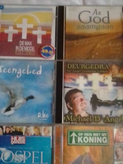 20x GREAT ORIGINAL AFRIKAANS RELIGIOUS CD COLLECTION - (ON BID TAKES ALL) - SEE INFO BELOW.