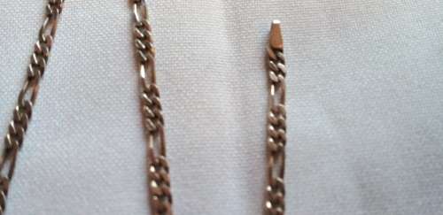 STUNNING 54cm ITALIAN STERLING SILVER 925. CHAIN - WEIGHT 7.6g -  SEE BELOW.