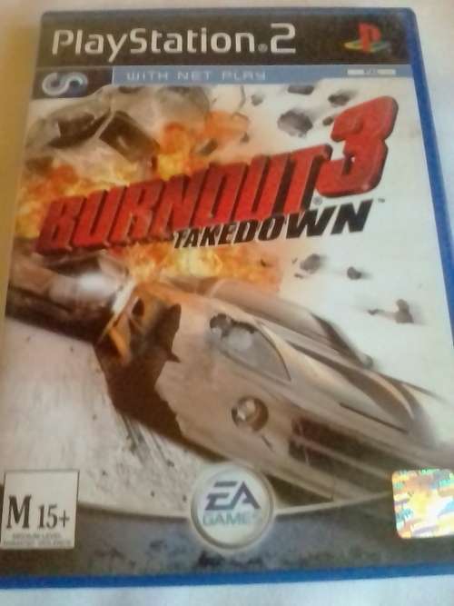 BURNOUT 3 TAKEDOWN - PLAY STATION 2 GAME - VERY GOOD CONDITION - SEE BELOW FOR INFO: