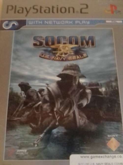 SOCOM: U.S. NAVY SEALS - PLAY STATION 2 GAME - VERY GOOD CONDITION - SEE BELOW FOR INFO.