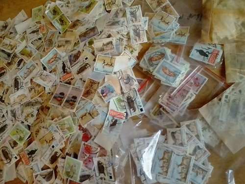 BOTSWANA - HUGE LOT, MOSTLY OF PAPER - FINE USED - GREAT VALUE - SEE AND READ BELOW.