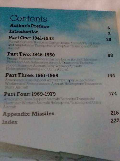 ENCYCLOPEDIA OF US MILATARY AIRCRAFT - PAGES 224 & A4 SIZE - INFO BELOW.