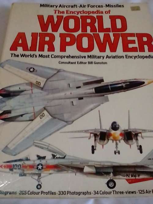 THE ENCYCLOPEDIA OF WORLD AIR POWER - PAGES 384 & A4 SIZE - INFO BELOW.