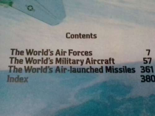THE ENCYCLOPEDIA OF WORLD AIR POWER - PAGES 384 & A4 SIZE - INFO BELOW.