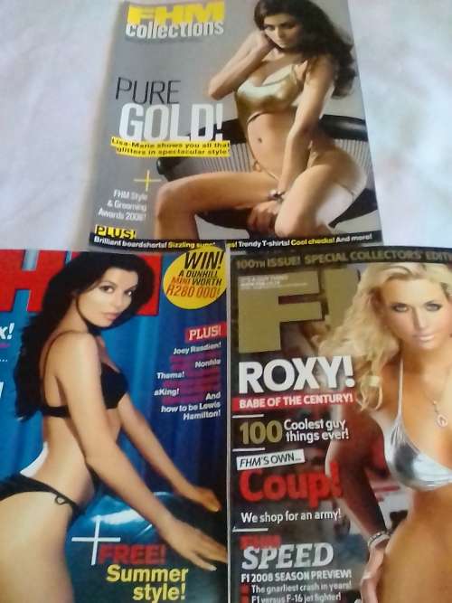 3 x FHM 2008 MAGAZINES (INCLUDE 100th ISSUE, SPECIAL COLLECTORS´EDITION)- SEE FOR MORE INFO BELOW.