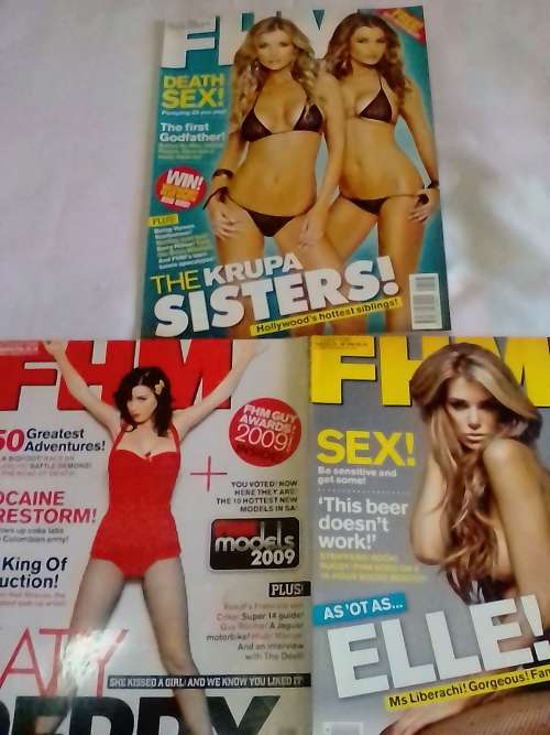3 x FHM 2009 MAGAZINES - EXCELLENT CONDITION - SEE FOR MORE INFO BELOW.
