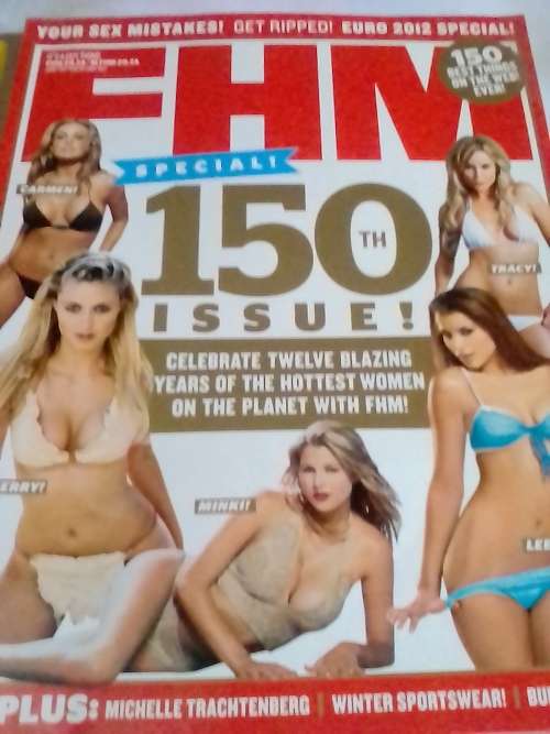 2 x FHM 2012 MAGAZINES (JUNE, 150th SPECIAL ISSUE) - SEE FOR MORE INFO BELOW.