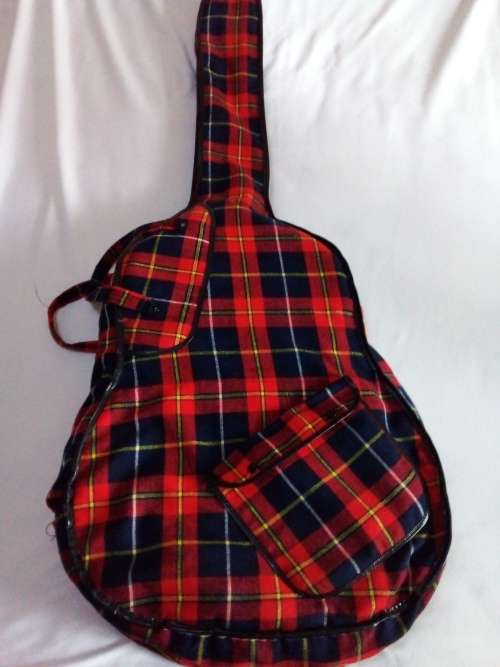 DIA II ACOUSTIC GUITAR WITH BAG IN GOOD CONDITION - INCLUDING NEW STRINGS- PLEASE READ BELOW.