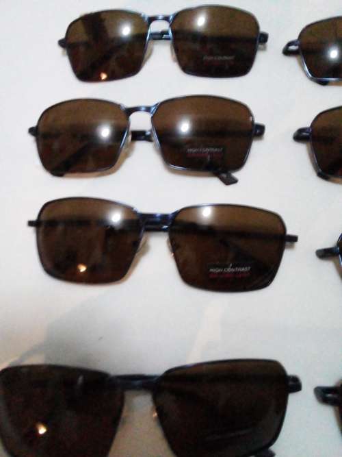 12x HIGH CONTRAST DRIVING GLASSES, METAL FRAMES (BID PER ITEM TO TAKE ALL) - SEE BELOW.