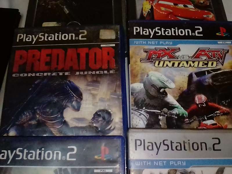 Sony PlayStation 2 with games (Lot2) tested ,100% working condition - See and Read below.