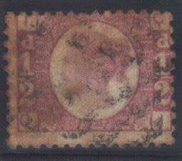 GB. 1870 Q/V, half penny, plate 5, W 9, SG.49, fIne used, CV. 30 pounds.