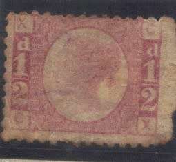 GB. 1870 Q/V, half penny, plate 14, W 9, SG.49, very fine used, CV. 30 pounds