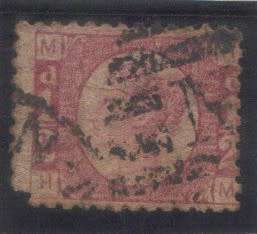 GB. 1870 Q/V - half penny, plate 15, W 9, SG.49, average used, CV. 50 pounds.