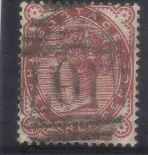 1880 Queen Victoria 1.5d SG. 167 , average used stamp