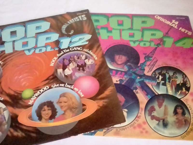 POP SHOP 12 & 14 - VINYL´S in VERY GOOD condition - SEE BELOW FOR INFO.