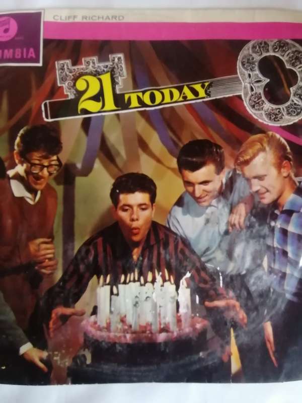CLIFF RICHARD 21 TODAY - VINYL IN EXCELLENT CONDITION - SEE BELOW FOR INFO