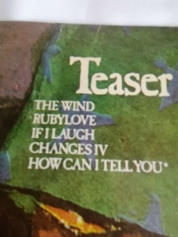 CAT STEVENS (TEASER AND THE FIRECAT)- VINYL IN  VERY GOOD CONDITION - SEE BELOW FOR INFO.