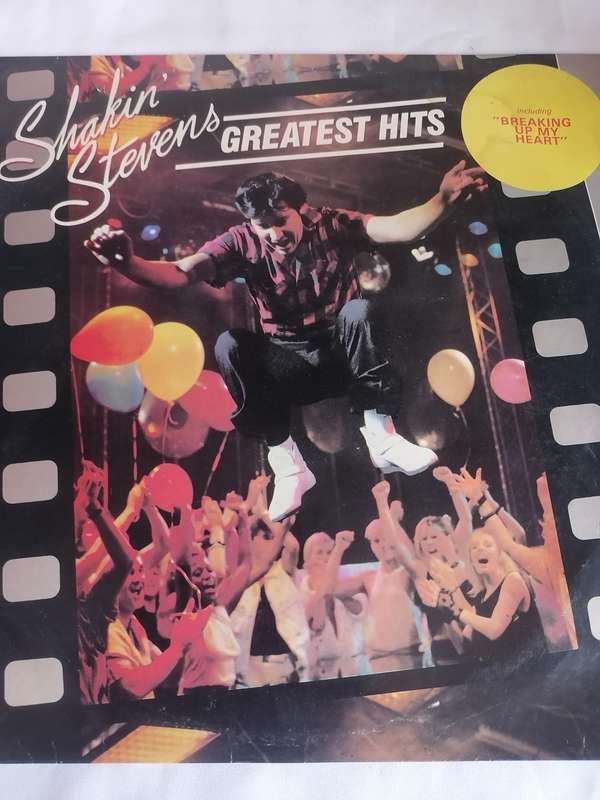 SHAKIN STEVENS (GREATEST HITS) - VINYL IN EXCELLENT CONDITION - SEE BELOW FOR INFO.