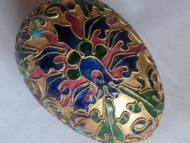 STUNNING VINTAGE FABERGE EGG - HAND MADE  - SEE BELOW FOR MORE INFO.