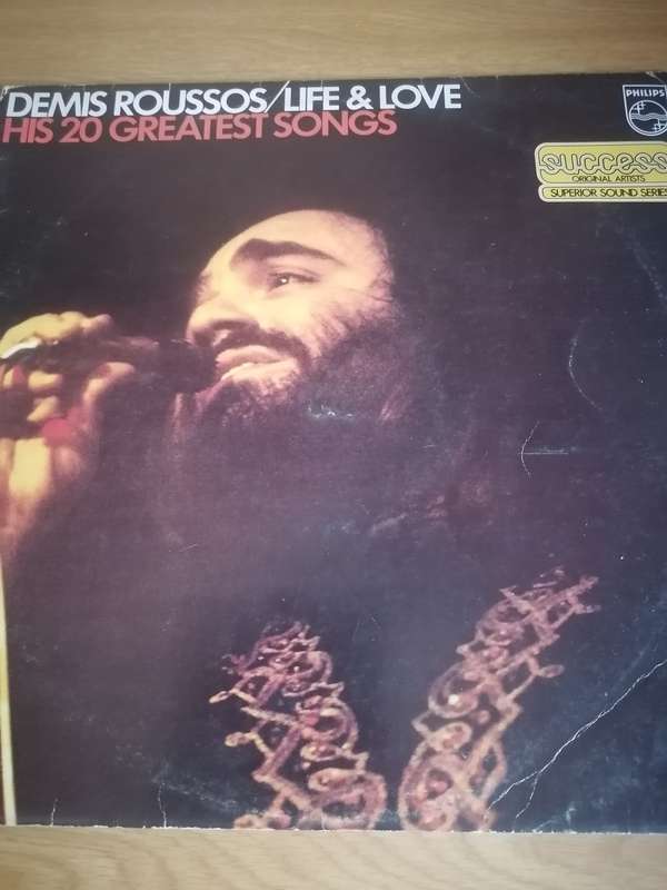 DEMIS ROUSSOS (LIFE & LOVE) - VINYL IN EXCELLENT CONDITION - SEE BELOW FOR INFO.