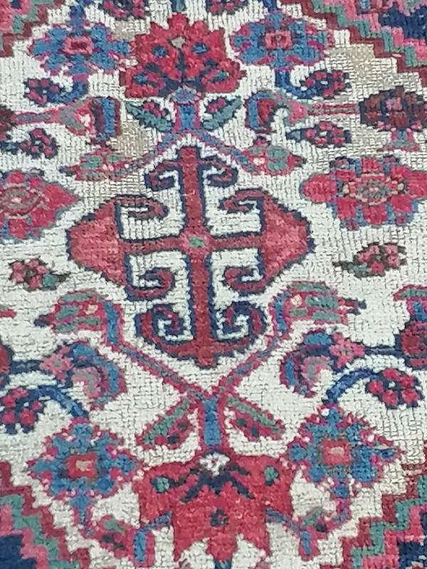 LARGE PERSIAN HEREKE HAND WOVEN (VINTAGE HAND KNOTTED RUG) - HIGH VALUE - SEE BELOW FOR INFO.