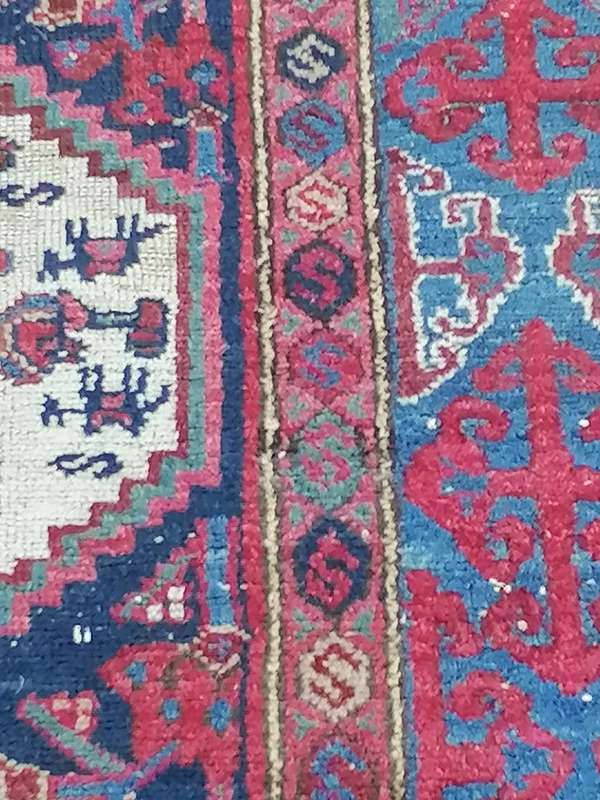LARGE PERSIAN HEREKE HAND WOVEN (VINTAGE HAND KNOTTED RUG) - HIGH VALUE - SEE BELOW FOR INFO.