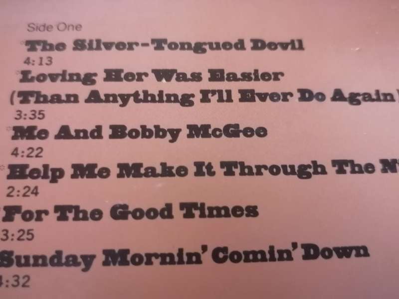 SONGS OF KRISTOFFERSON -VINYL IN MINT CONDITION -SEE OTHER VINYL´S LIST UNDER MUSIC LP´S.