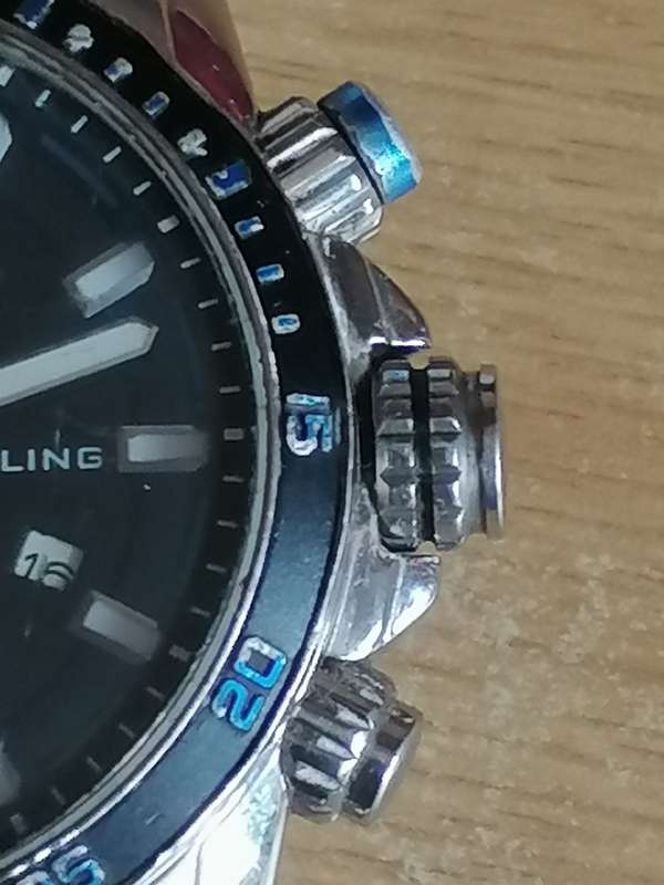 Sterling men's analogue watch