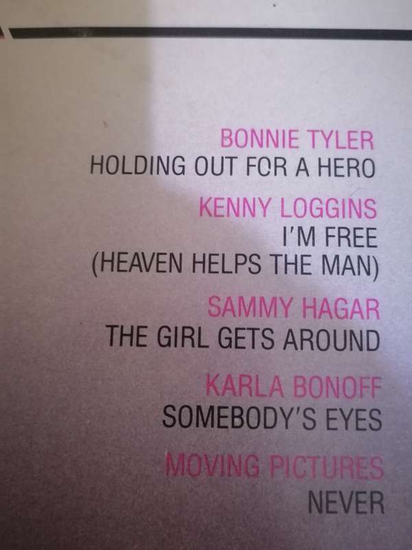 FOOTLOOSE (ORIGINAL PICTURE SOUNDTRACK) - VINYL IN EXCELLENT CONDITION - SEE BELOW FOR INFO.