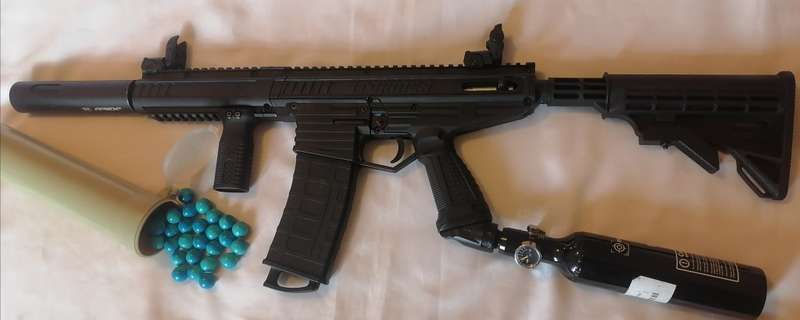 TIPPMANN STORMER ELITE 68 Cal. PAINTBALL MARKER BLACK - M/P R5700 - SEE BELOW FOR INFO.