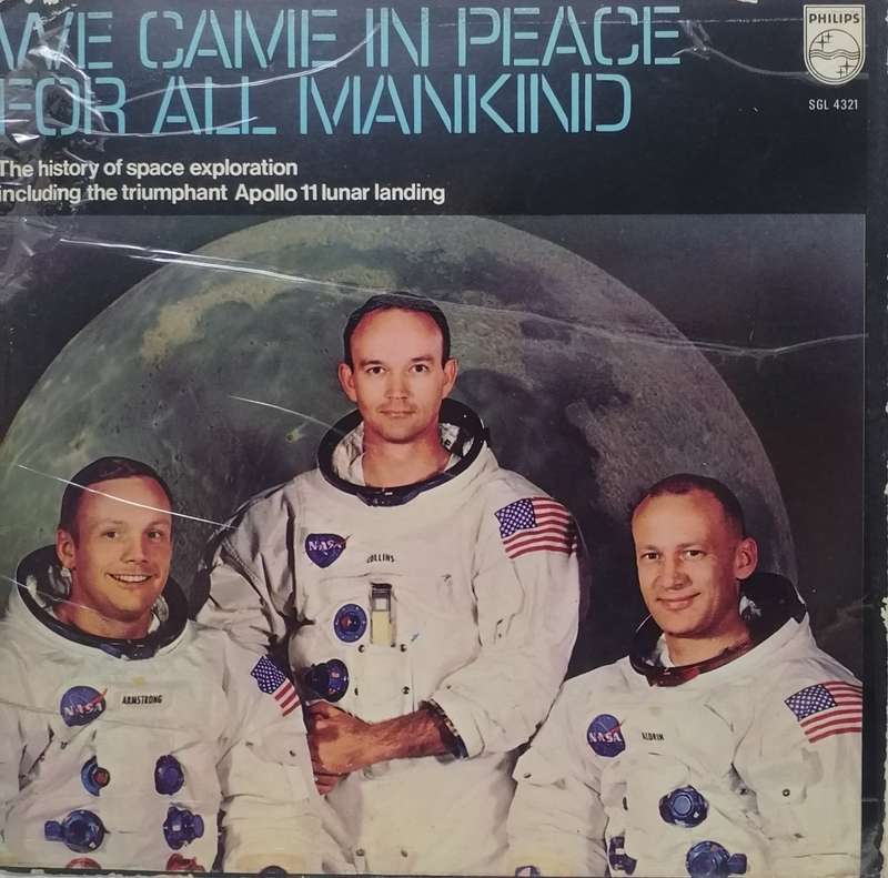 VERY RARE - APOLLO 11 LUNAR LANDING 1969 NEIL ARMSTRONG - VINYL IN EXCELLENT CONDITION - SEE BELOW.