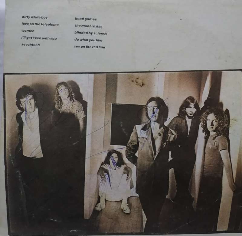 FOREINER (HEAD GAMES) - VINYL IN VERY GOOD CONDITION - SEE BELOW FOR INFO.