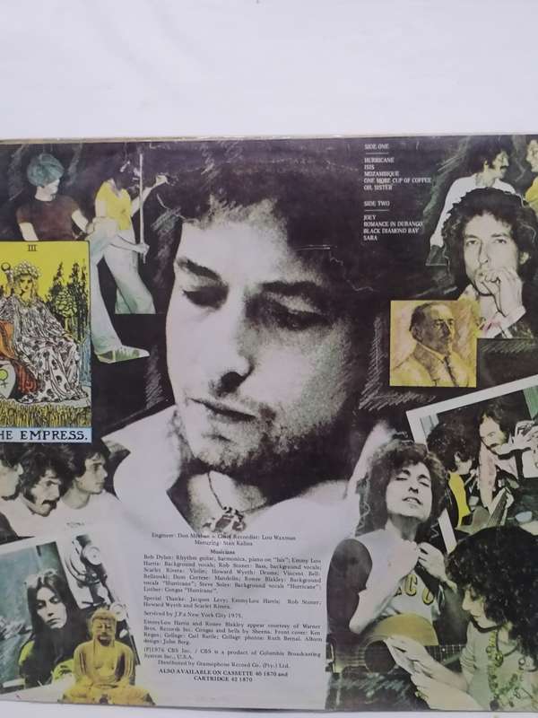 BOB DYLAN (DESIRE) - VINYL IN VERY GOOD CONDITION - SEE BELOW FOR INFO.