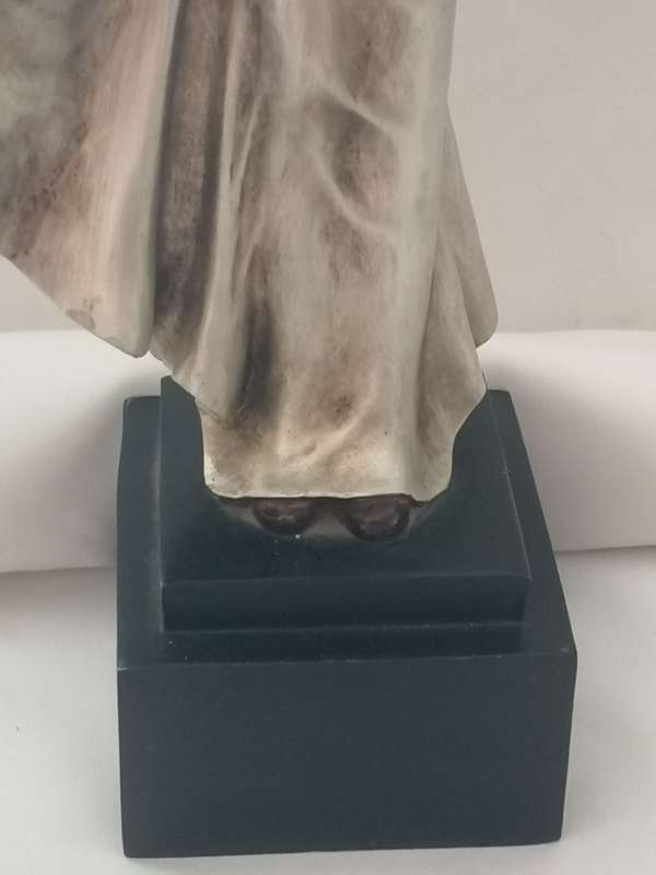 EXQUISITE - TALL TWIN ART DECO WOMAN STATUES WITH CANDLE HOLDERS - PLEASE READ BELOW.