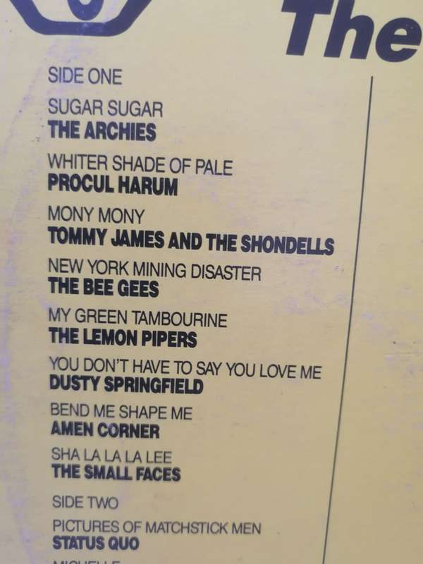THE HISTORY OF ROCK V0l.5,6,7,8,9 & SA CONNECTION - VERY GOOD CONDITION - SEE BELOW FOR INFO.