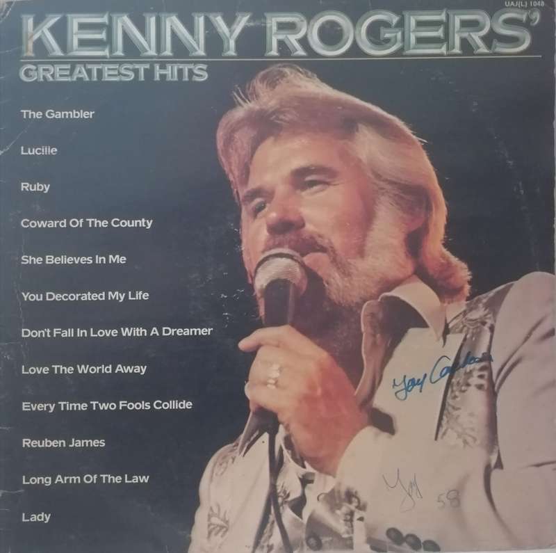 KENNY ROGERS - GREATEST HITS - VINYL IN VERY GOOD CONDITION - SEE BELOW FOR INFO.