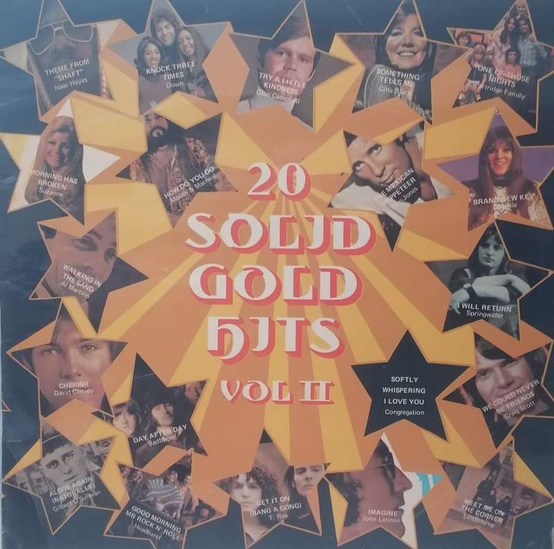 20 SOLID GOLD HITS Vol.2 - VINYL IN EXCELLENT CONDITION - SEE BELOW FOR INFO.