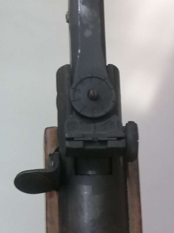 BREAK BARREL-AIR RIFLE WITH BAG MADE IN SHANGHAI CHINA - SEE BELOW FOR INFO.